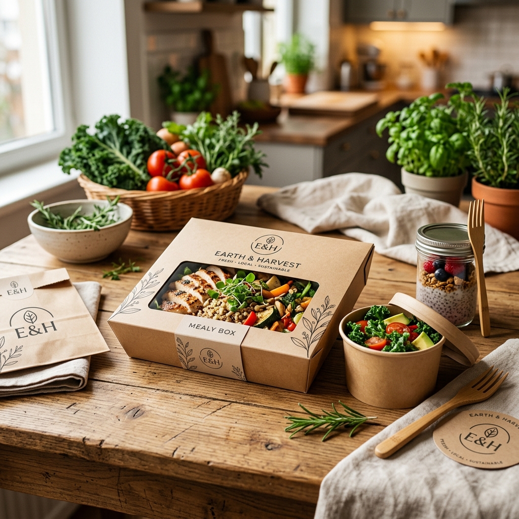 Premium eco-friendly food packaging